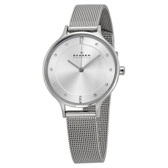 FX04080B NWT Skagen Fashion Ladies Quartz Steel Authentic Watch - Picture 1 of 4